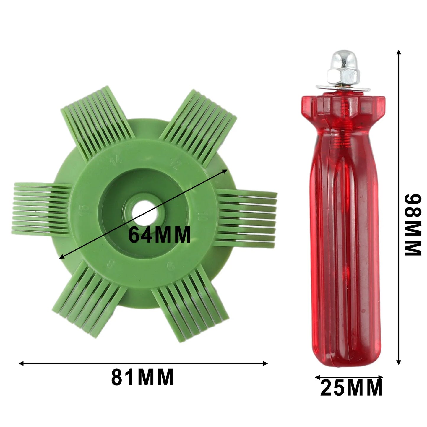 Universal Radiator Fin Repair Comb Air-conditioner Cars Cooling