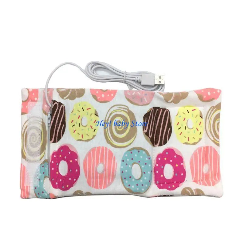 Portable USB Baby Bottle Warmer Bag for Breastmilk & Formula
