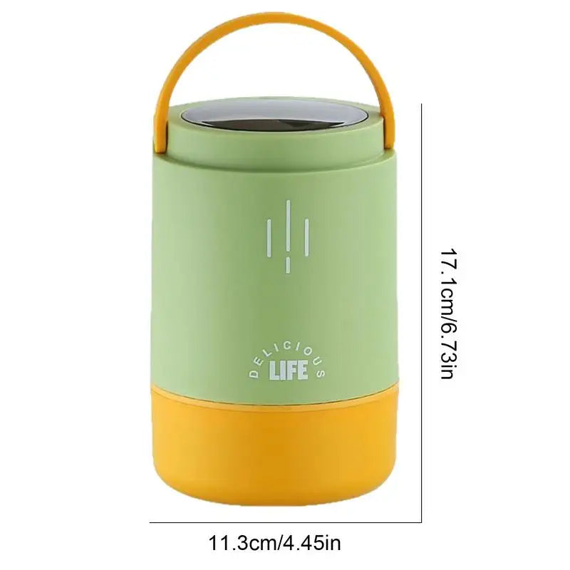 900ml Vacuum Insulated Stainless Steel Lunch Box | 3-Layer