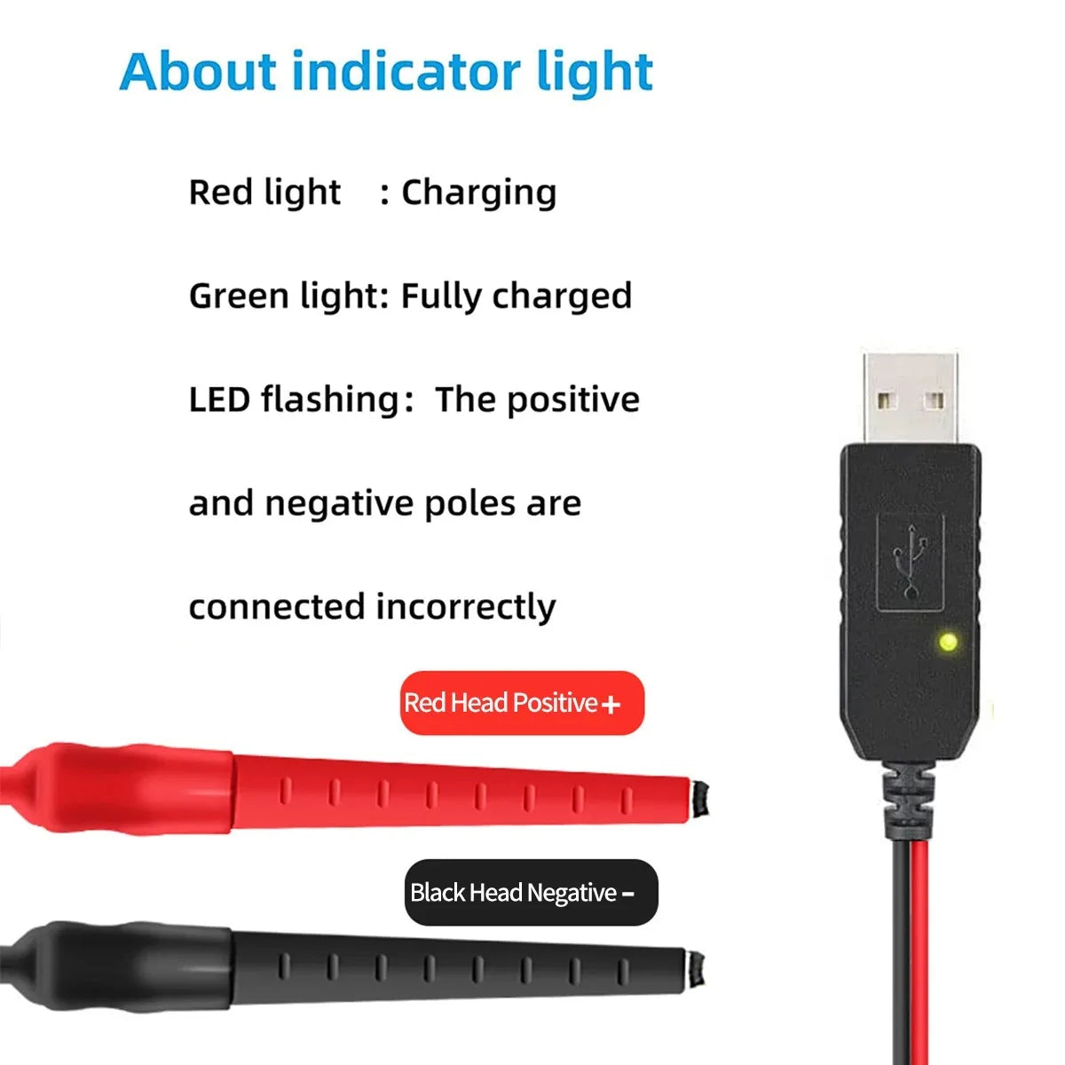 Universal USB Charger Cable for BaoFeng UV-5R UV-82 BF-888S Radio