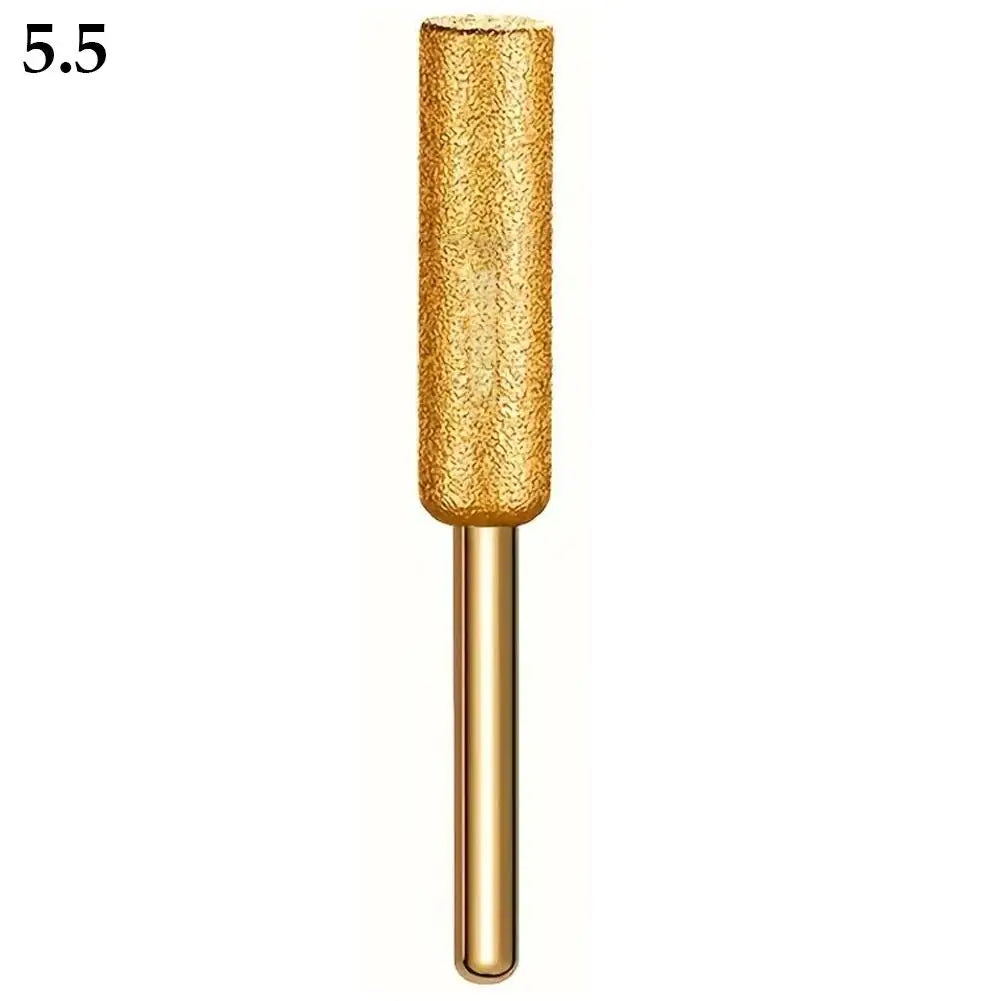 Diamond Chainsaw Chain File Sharpener 4/4.8/5.5mm Bur Set