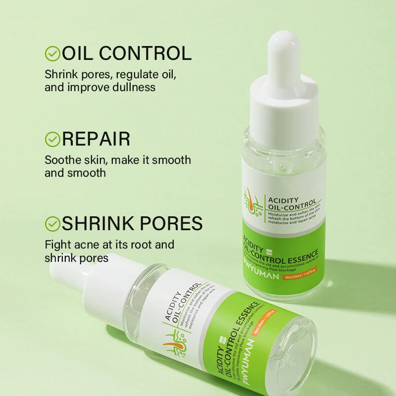 Acidity Pore Shrink Face Serum Remove Blackhead Acne Spot Oil Control Moisturizing Repair Nourish Pores Firming Smooth Skin Care Peaceful Pleasures Health and Wellness