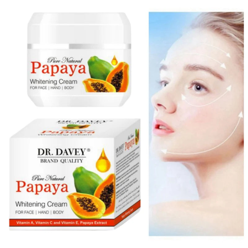 DR.DAVEY Papaya Moisturizing Face Cream – Daily Hydration