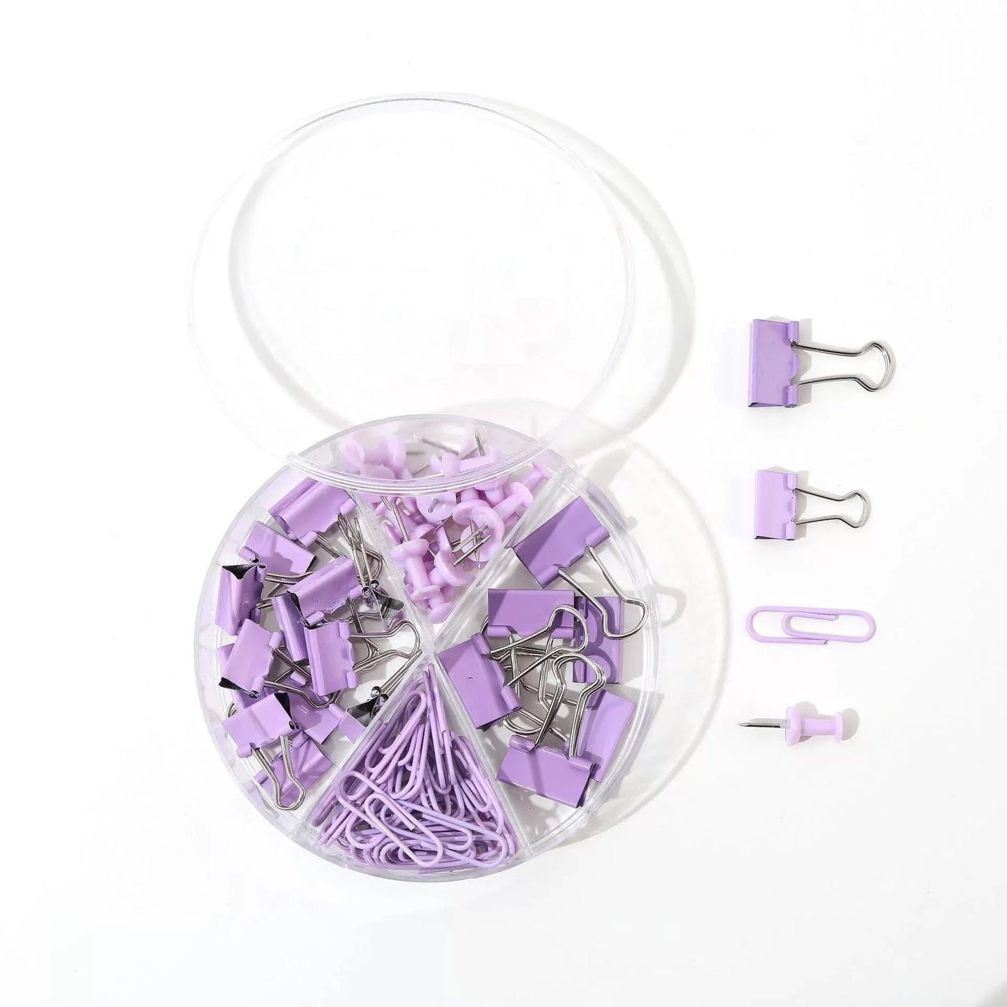 Bview Art Aper Clip Binder Metal Binders Various Sizes Cute Desk