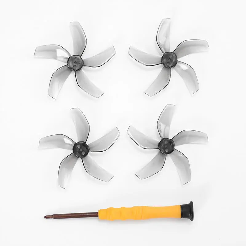 Good Performance And Durability For DJI NEO 2 Propellers Colorful 5-Blade Paddles Multi-Color Matching Multi-Color Mix And Match Peaceful Pleasures Health and Wellness 2 pairs gray