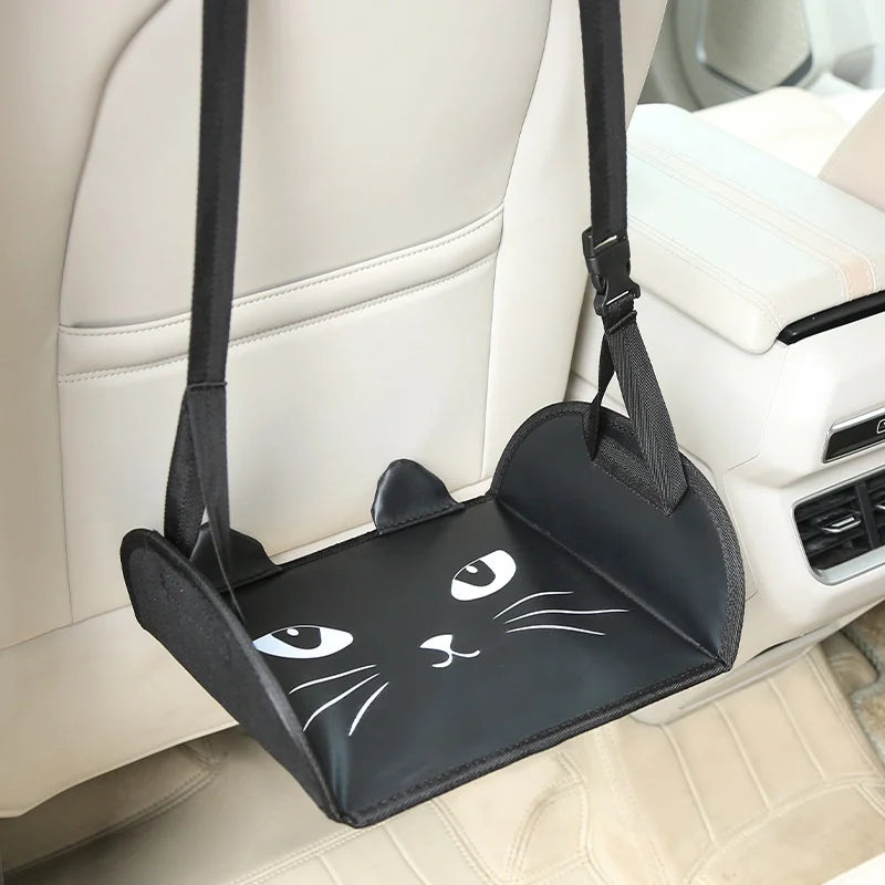 Portable Hanging Foot Hammock – Car, Office & Flight Footrest