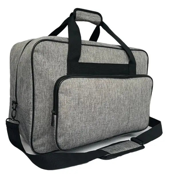 Portable Sewing Machine Carrying Bag – Dustproof Protective Case with Storage Pockets for Threads & Accessories Peaceful Pleasures Health and Wellness Light Grey