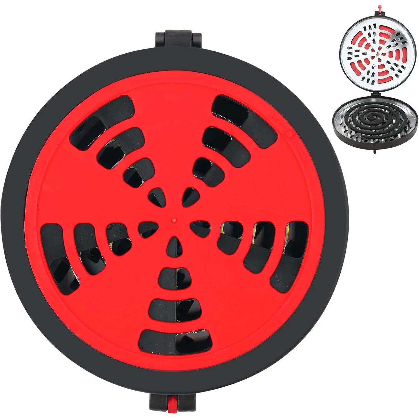 1pcs portable mosquito coil box, home mosquito coil box, hanging mosquito coil box, rotatable adjustable mosquito coil box zen Peaceful Pleasures Health and Wellness 1pc 1