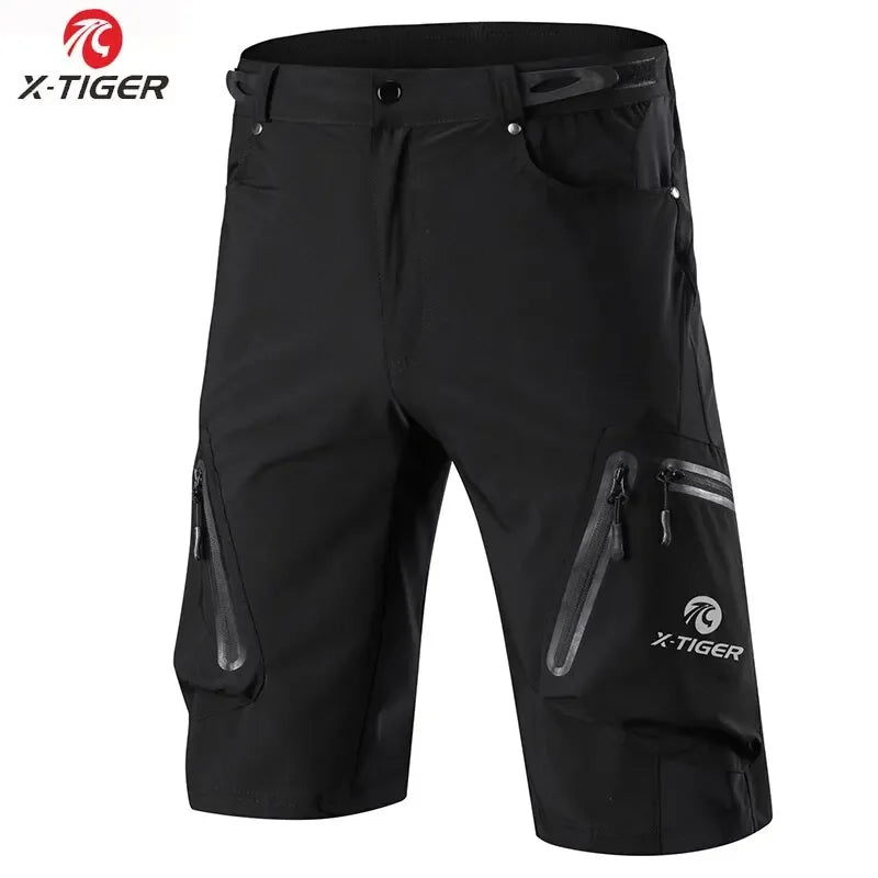 X-TIGER Men's MTB Cycling Shorts – Waterproof & Breathable