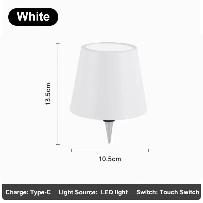 Wireless Table Lamp For Wine Bottles LED Bottle Light For Outdoor Use Touch Control Ideal For Restaurants Bars Festival Party Peaceful Pleasures Health and Wellness B Style-White RGB Mode