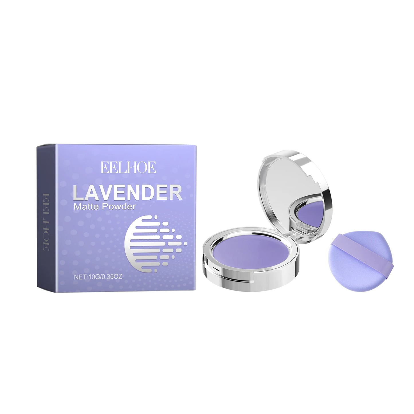 Lavender Matte Setting Powder – Oil Control & Waterproof, 10g