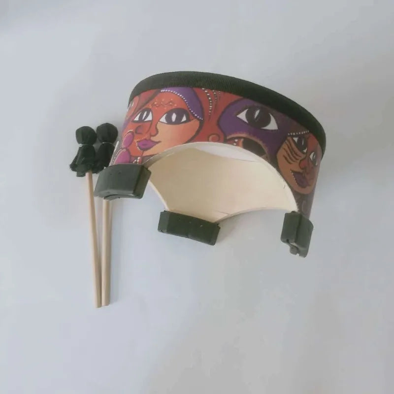 Drum Floor Kids Toy Percussion Inch Musical Instrument Mallets Orff