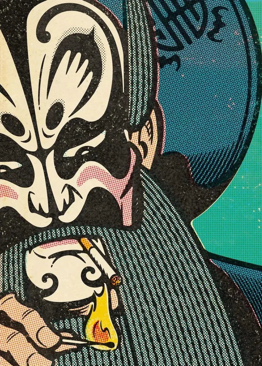 Peking Opera Female Characters Canvas Poster | Beijing Wall Art