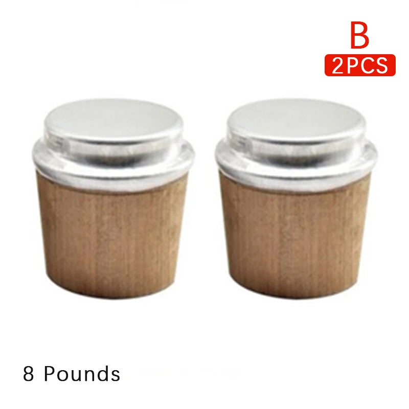 2-Pack Wooden Thermos Cork Stopper | Vacuum Flask Replacement Cap