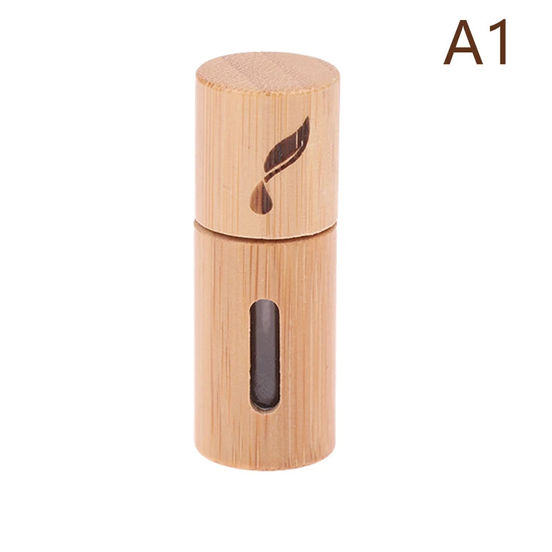 3ml Bamboo Roll-On Bottle | Essential Oil Aromatherapy Roller