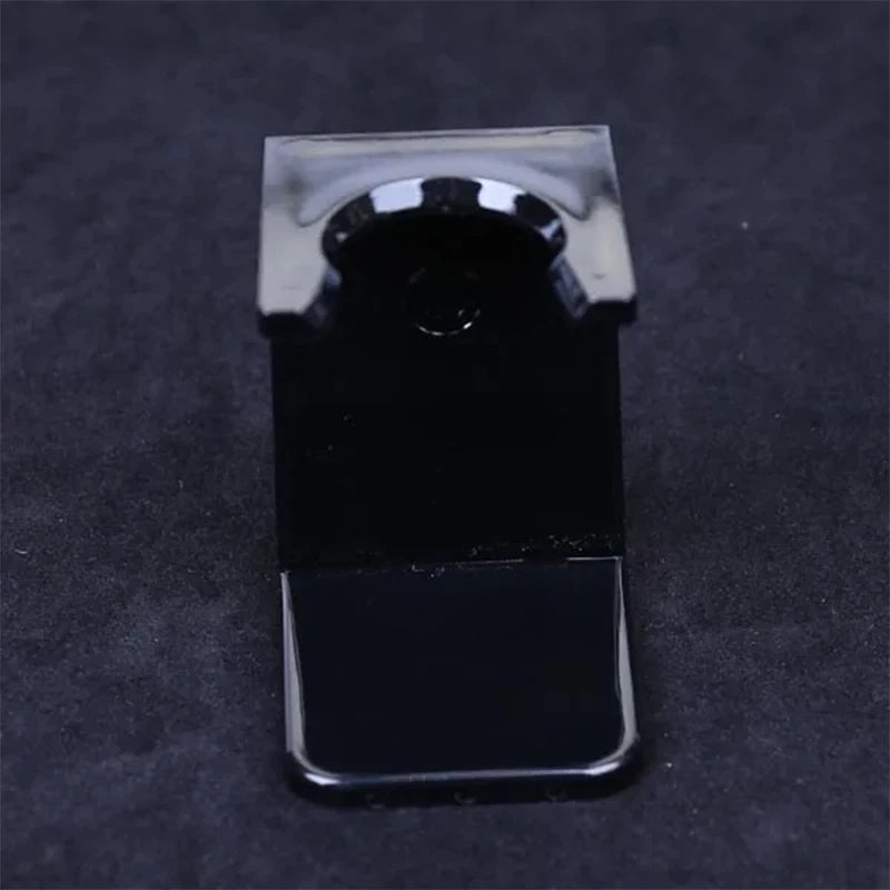 2026 YAQI Black Acrylic Men's Shaving Brush And Razor Stand for Bathroom Accessories Grooming Organizer Peaceful Pleasures Health and Wellness