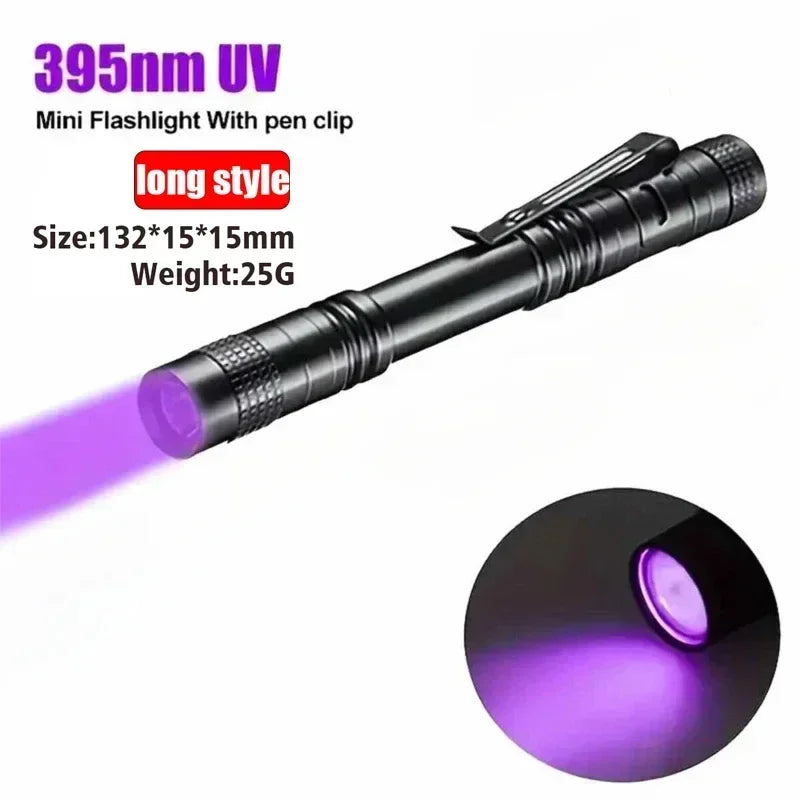 395nm UV LED Penlight – Invisible Ink & Pet Stain Detector