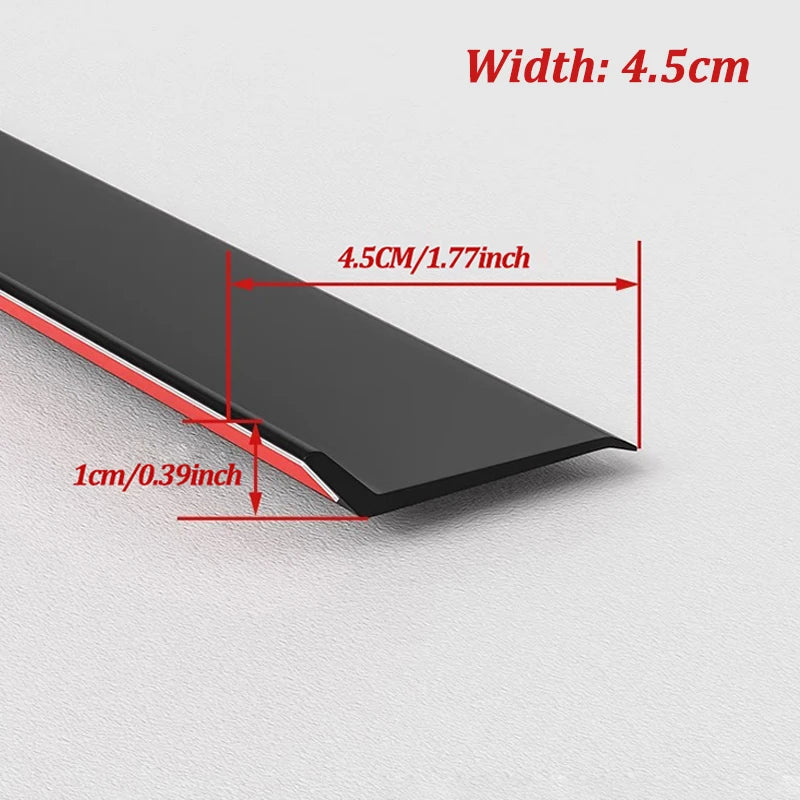 100cm Rubber Window Sealing Strip | Rain Weatherstrip & Draft Guard