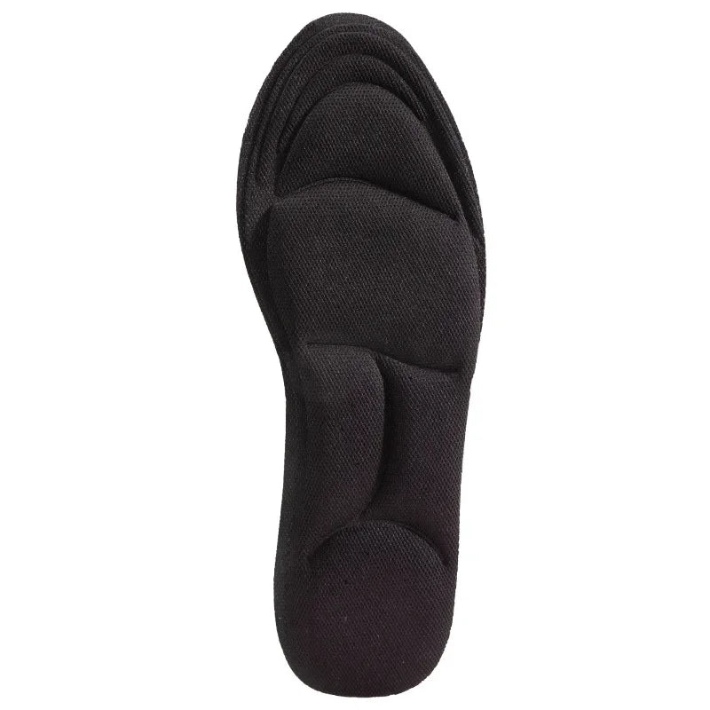 Women 5D Soft-soled Comfortable Insoles That Feel Like They Are Stepping on Feces Providing Fatigue and Pain Relief Peaceful Pleasures Health and Wellness black 45-46