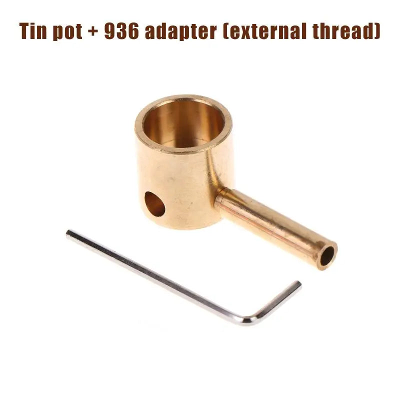 Mini Brass Solder Dip Pot – Wire Tinning Furnace Tool