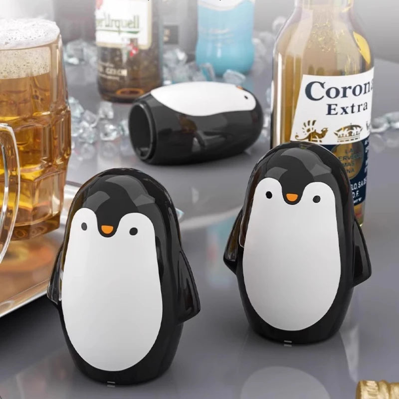 Penguin Bottle Opener – Portable Stainless Steel Beer Cap Opener Novelty Bottle Opener Peaceful Pleasures Health and Wellness