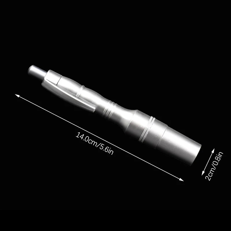 Silver Three-needle Blood Lancing Pen Cupping Acupuncture Massage Device For Blood Test Blood Collection Device Adjustable Depth Peaceful Pleasures Health and Wellness