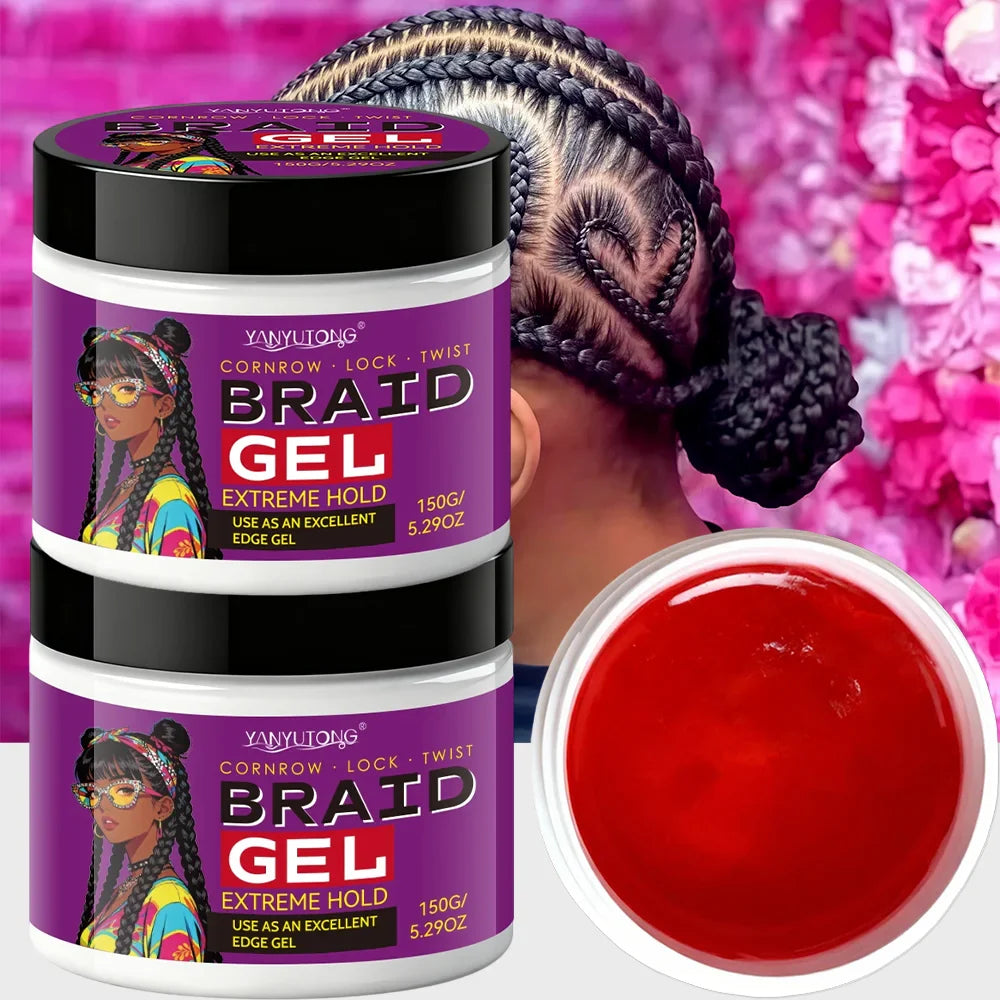 Edge Control Braiding Gel – Carbon Formula, Frizz Taming 150g
