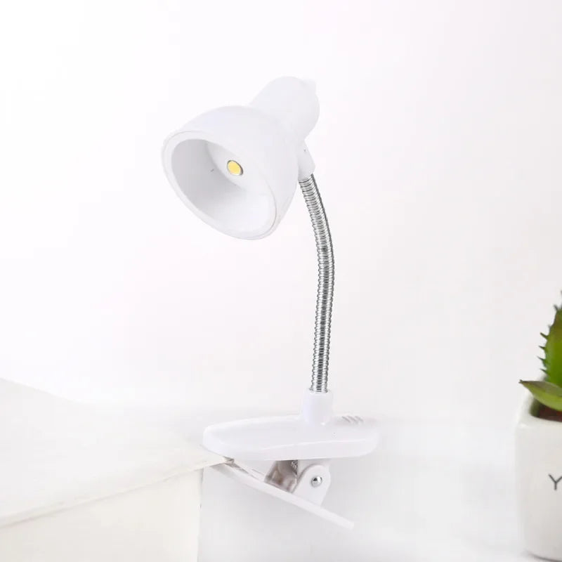 Portable Clip-On Reading Light | Battery Powered Book Lamp