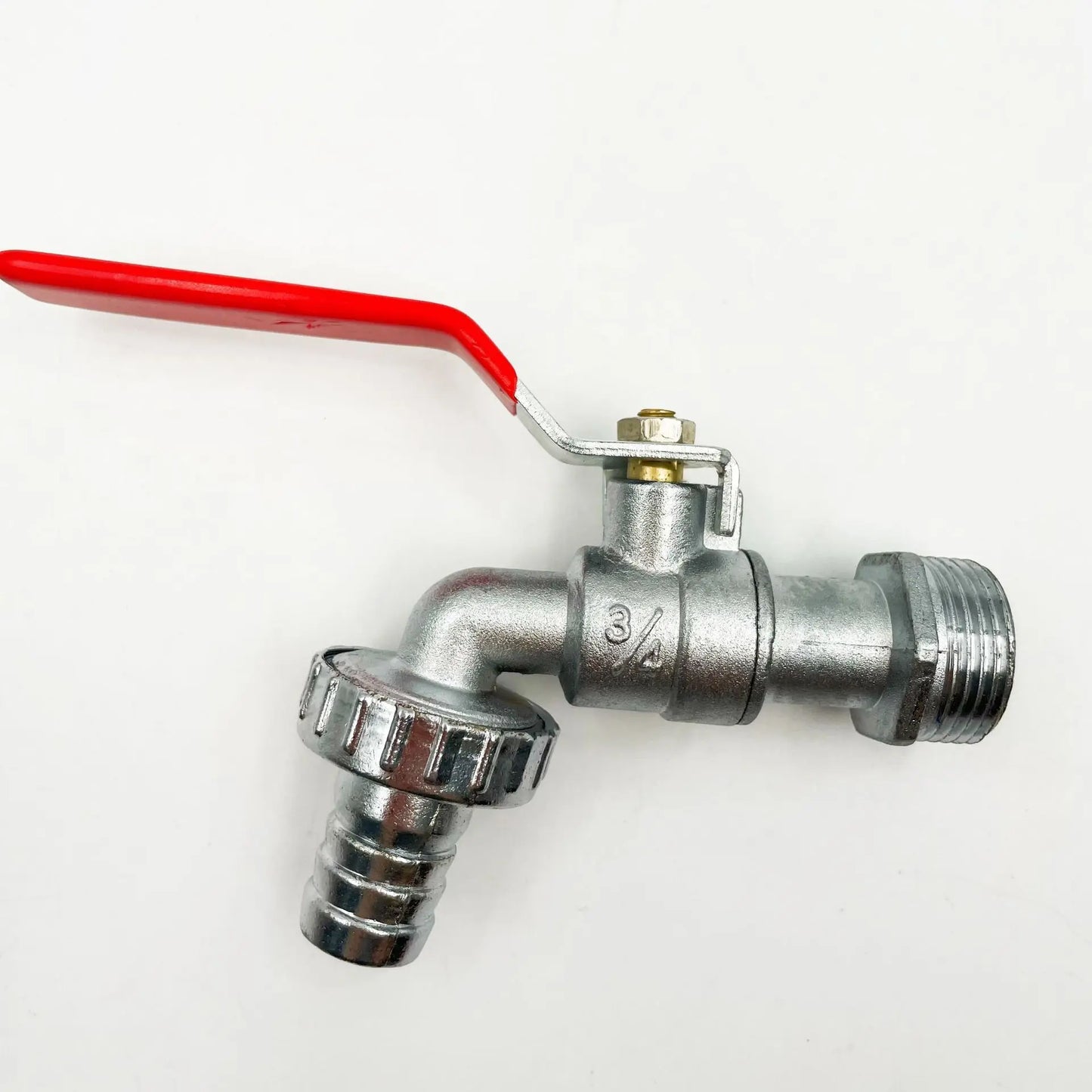 Single Control IBC Ton Bucket Accessories Zinc Alloy Faucet 1/2-3/4 Inch Antifreeze Outdoor Garden Washing Machine Faucet Peaceful Pleasures Health and Wellness 3 4 (6 points)