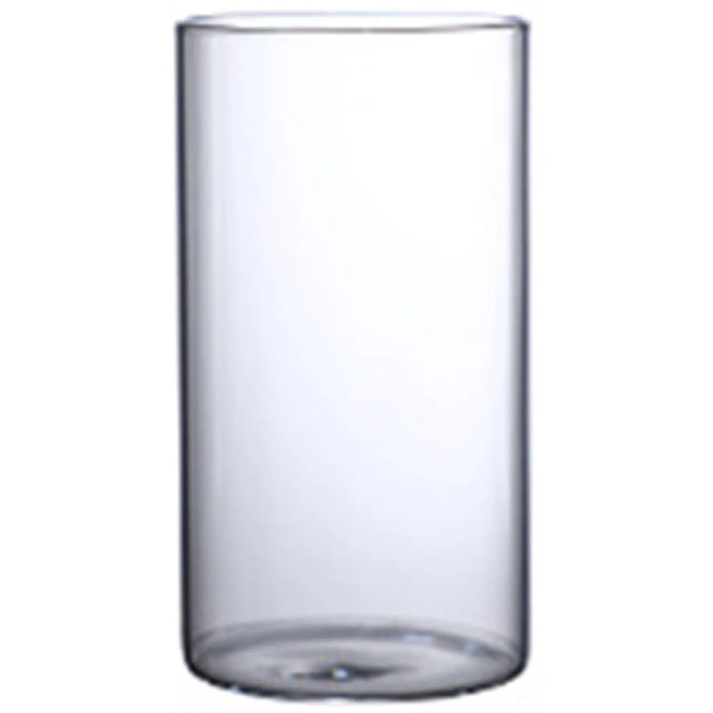 Hydroponic Flower Vase Modern Small Cylinder Flower Centerpiece Vases for Home Office Wedding Table Peaceful Pleasures Health and Wellness 6.5x12cm