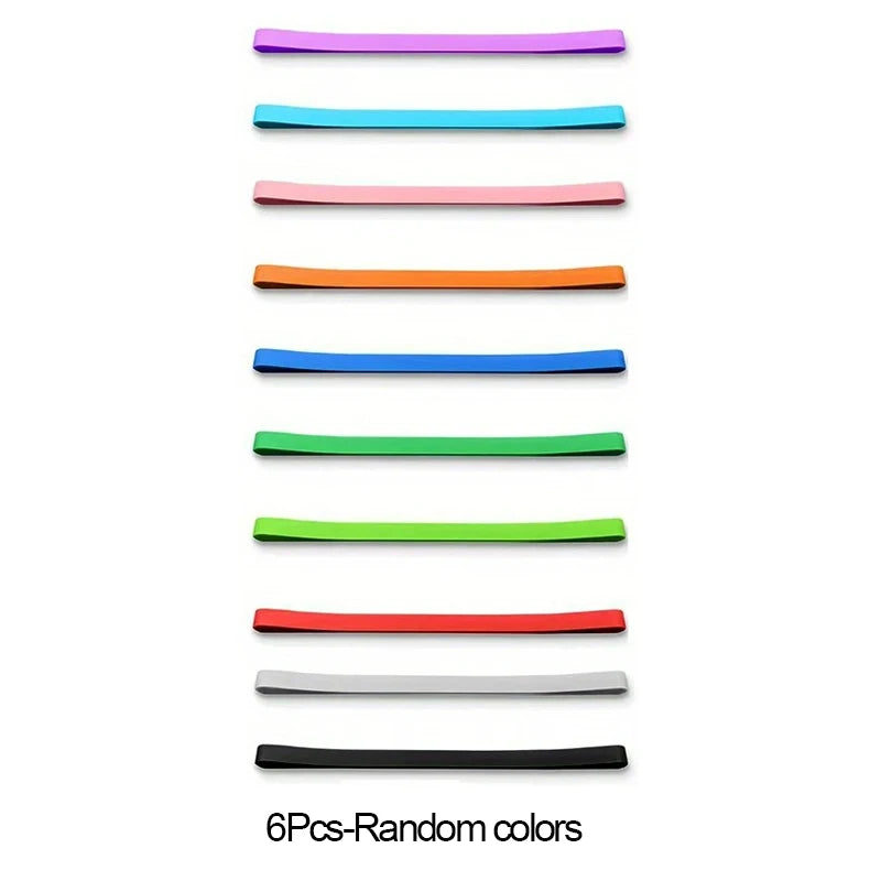 Silicone Elastic Bands for Planners, Cooking & Bags – 6/12 Pcs