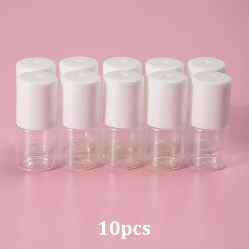 2ml Glass Roll-On Bottles for Essential Oils & Perfume | 5–20 Pack
