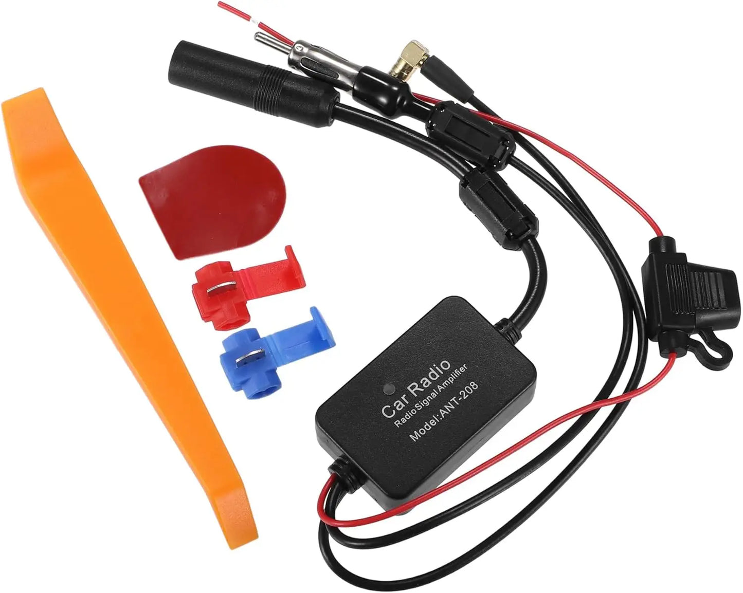 3-in-1 Car Radio Antenna Amplifier – FM AM DAB Signal Booster