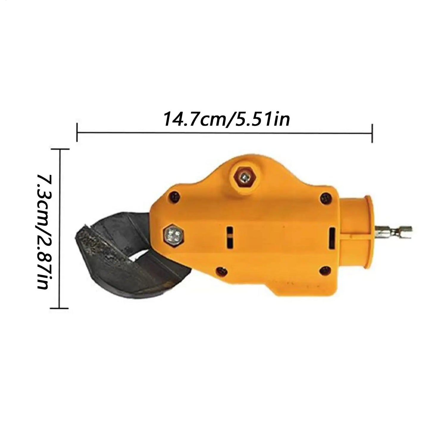 Metal Shears Drill Attachment Drill Metal Cutter Attachment Workshop Repair Accessory Electric Cutting Tool Part for Iron Peaceful Pleasures Health and Wellness