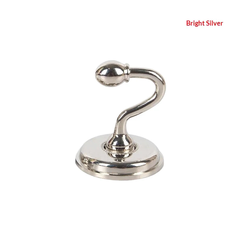 2PCS Metal Curtain Holdback Hooks – Zinc Alloy Wall Tie Backs