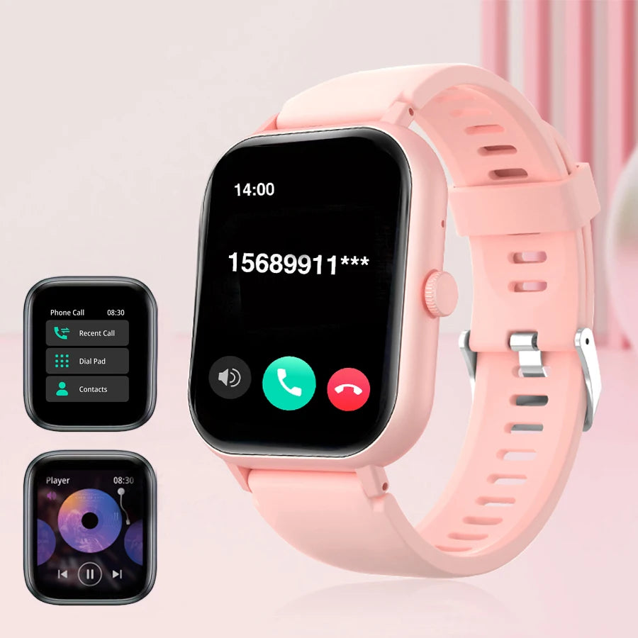 1.44" Smart Watch – Wireless Calling, Multi-Sport, iOS & Android