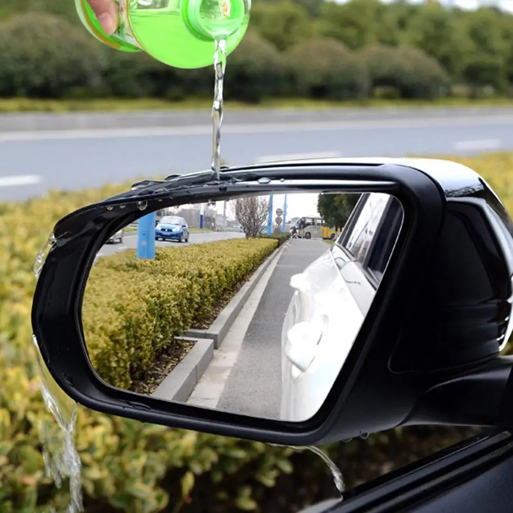 Universal Car Rearview Mirror Rain Guard Visor – 2 Pack