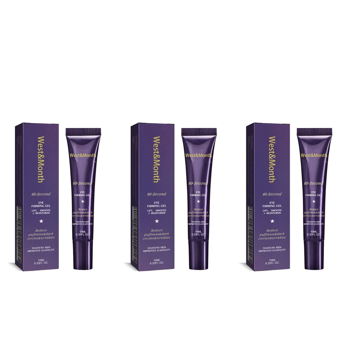 WEST MONTH Firming Eye Gel – Dark Circles & Eye Bags