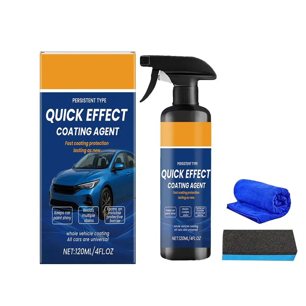 2026 Upgrade Car Nano Quick Restore Coating Spray 120ml Lasting Refurbishment Coating Agent Resists Multiple Stains Clean Spray Peaceful Pleasures Health and Wellness 1pcs