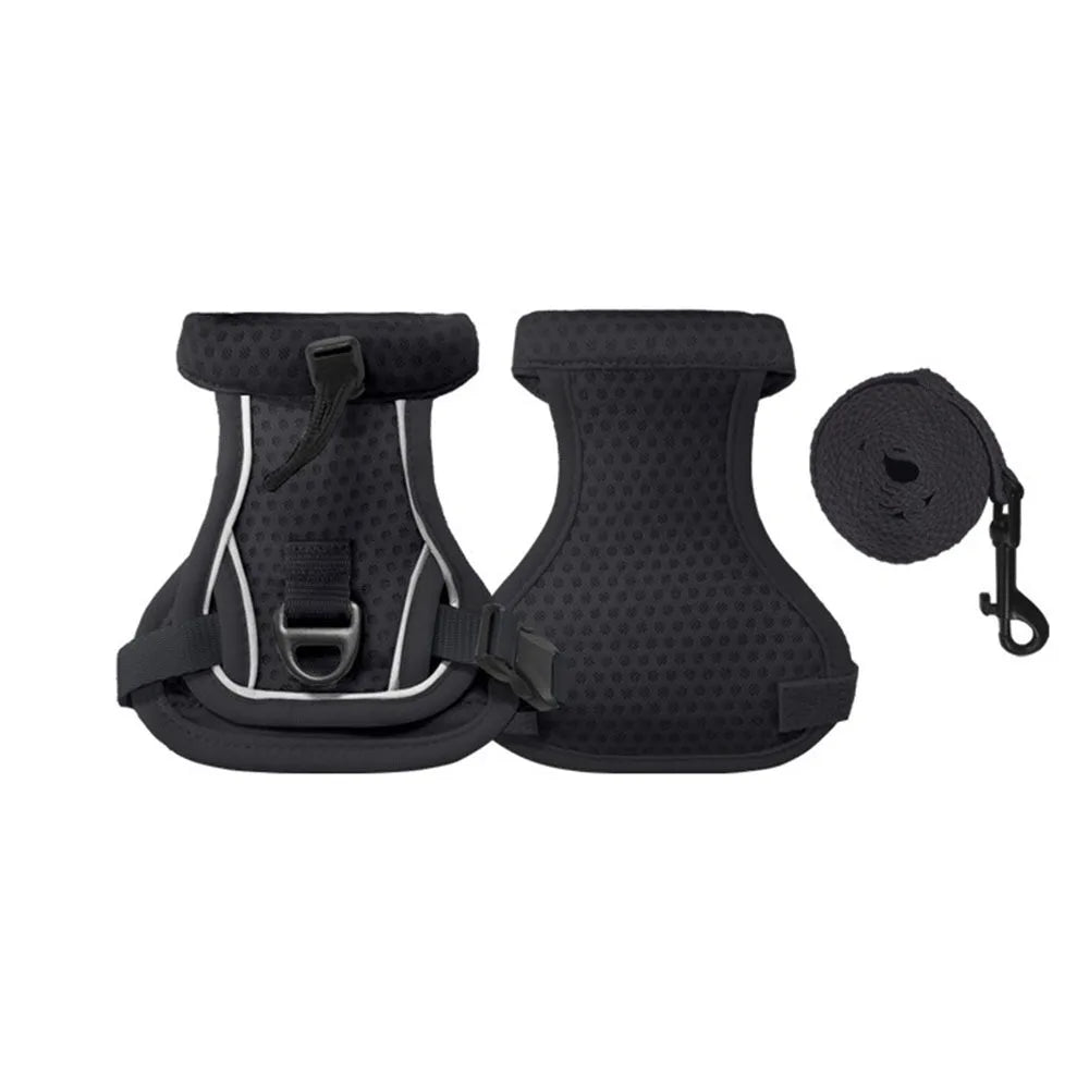 Reflective Cat Harness Vest – Adjustable & Escape-Proof