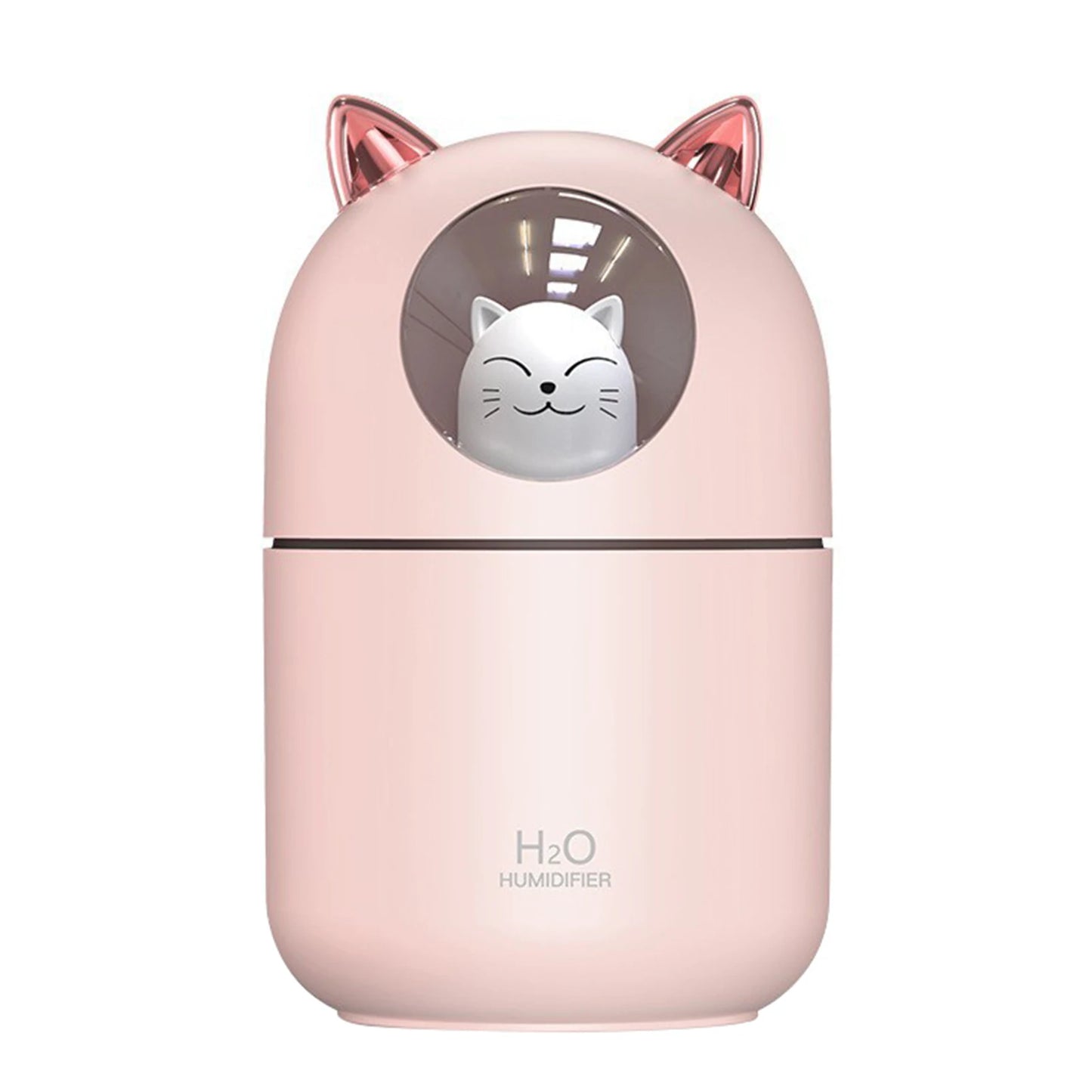 USB Mini Humidifier & Aroma Diffuser with LED Night Light