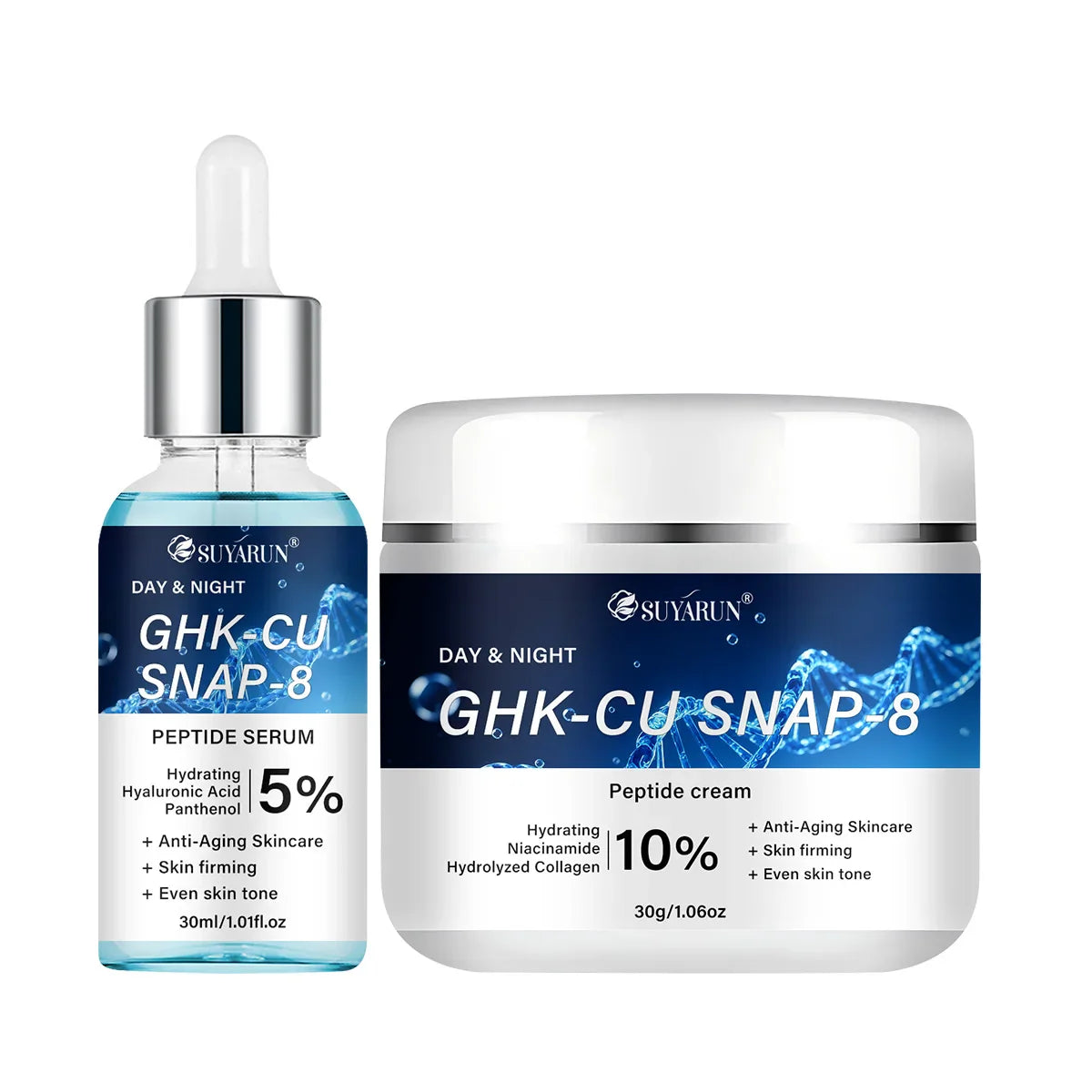 GHK-CU SNAP 8 Anti-Aging Cream & Serum Set – All Skin Types