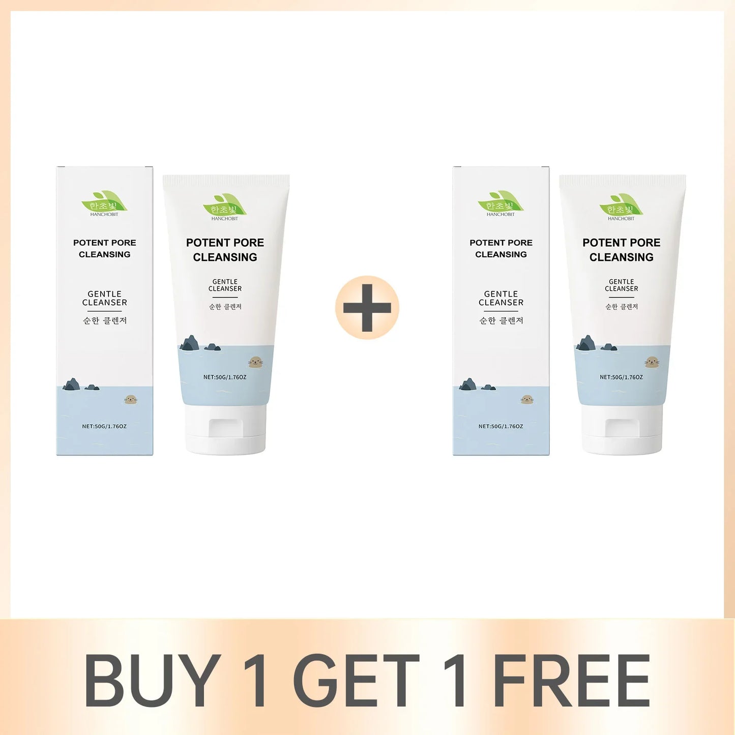 HANCHOBIT Moisturizing Face Cleanser – Hydrating & Pore Refining