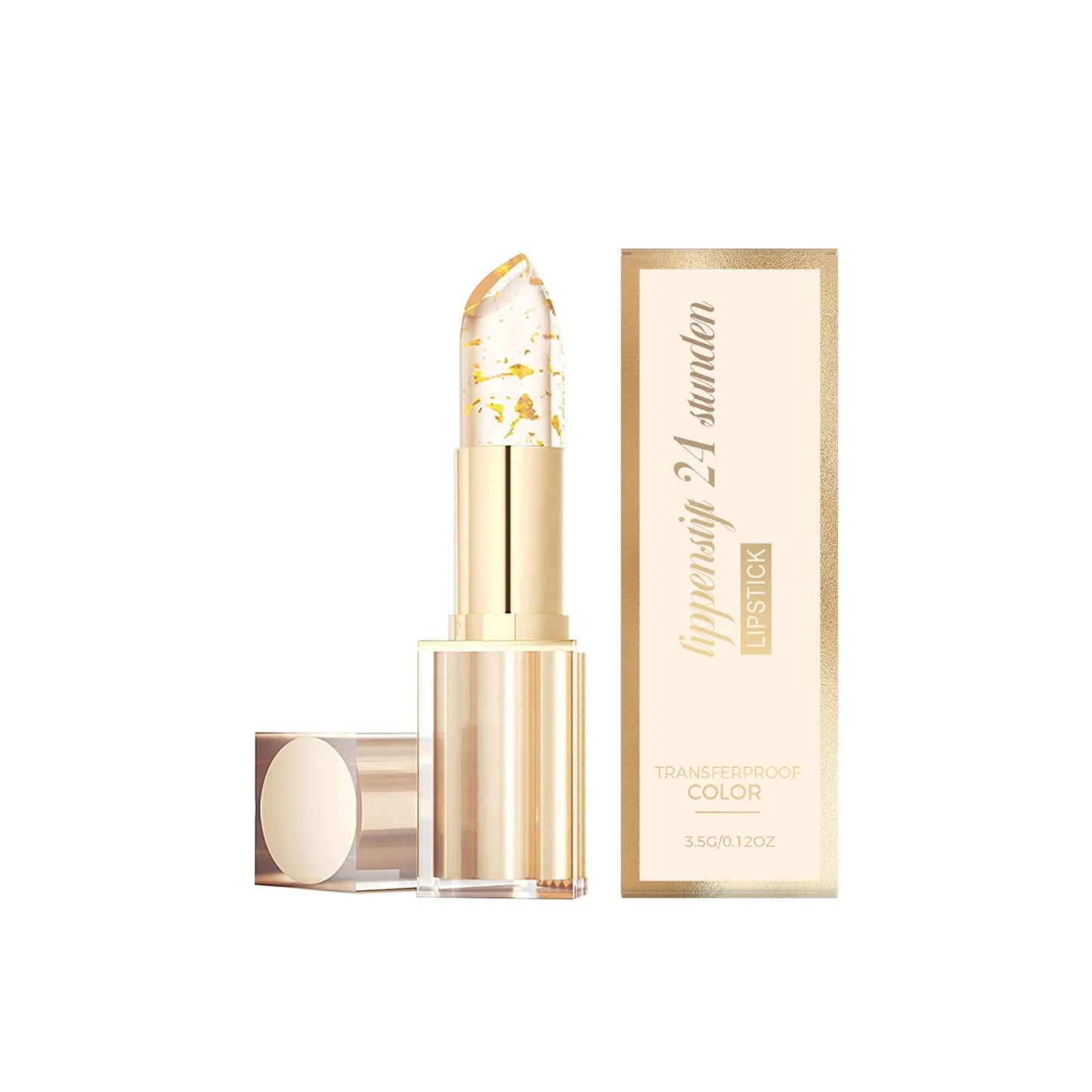 Color Lipstick Nourishing Lips Skin Brightening Enhance Texture Lightweight Long-Lasting Color Suitable for Various Skin Tones Peaceful Pleasures Health and Wellness 3.5G Boxed