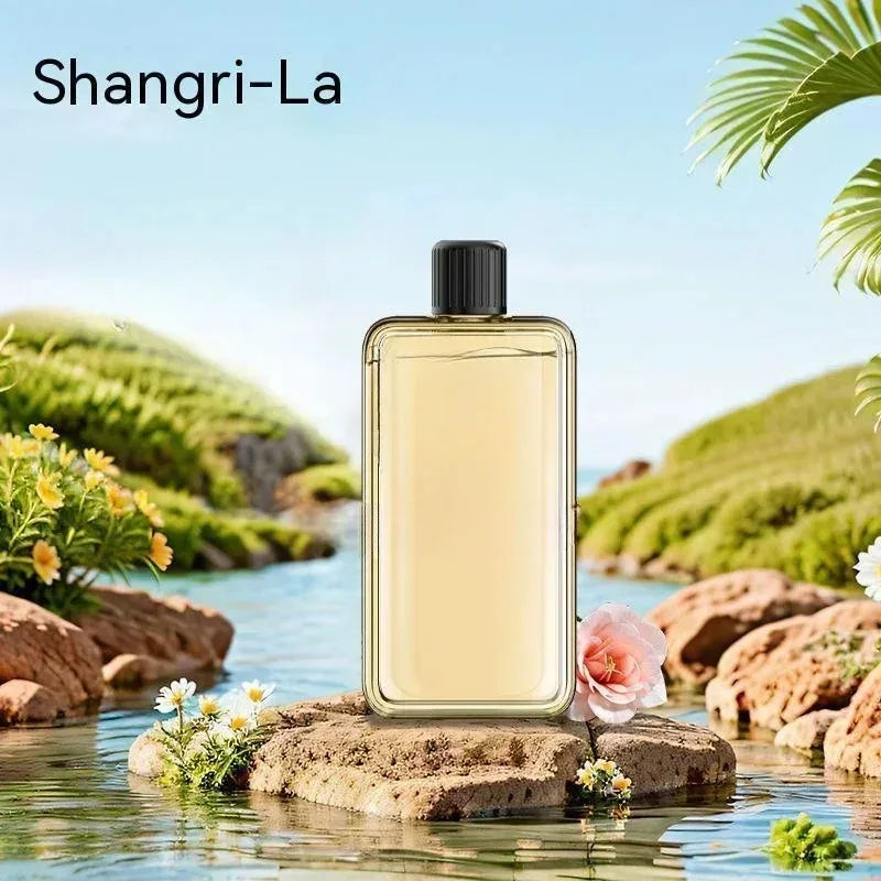 Portable Wireless Aromatherapy Diffuser Machine with Display Wall Hanging Automatic Fragrance Spray for Bathroom Deodorization Peaceful Pleasures Health and Wellness 1pc Shangri-La Oil