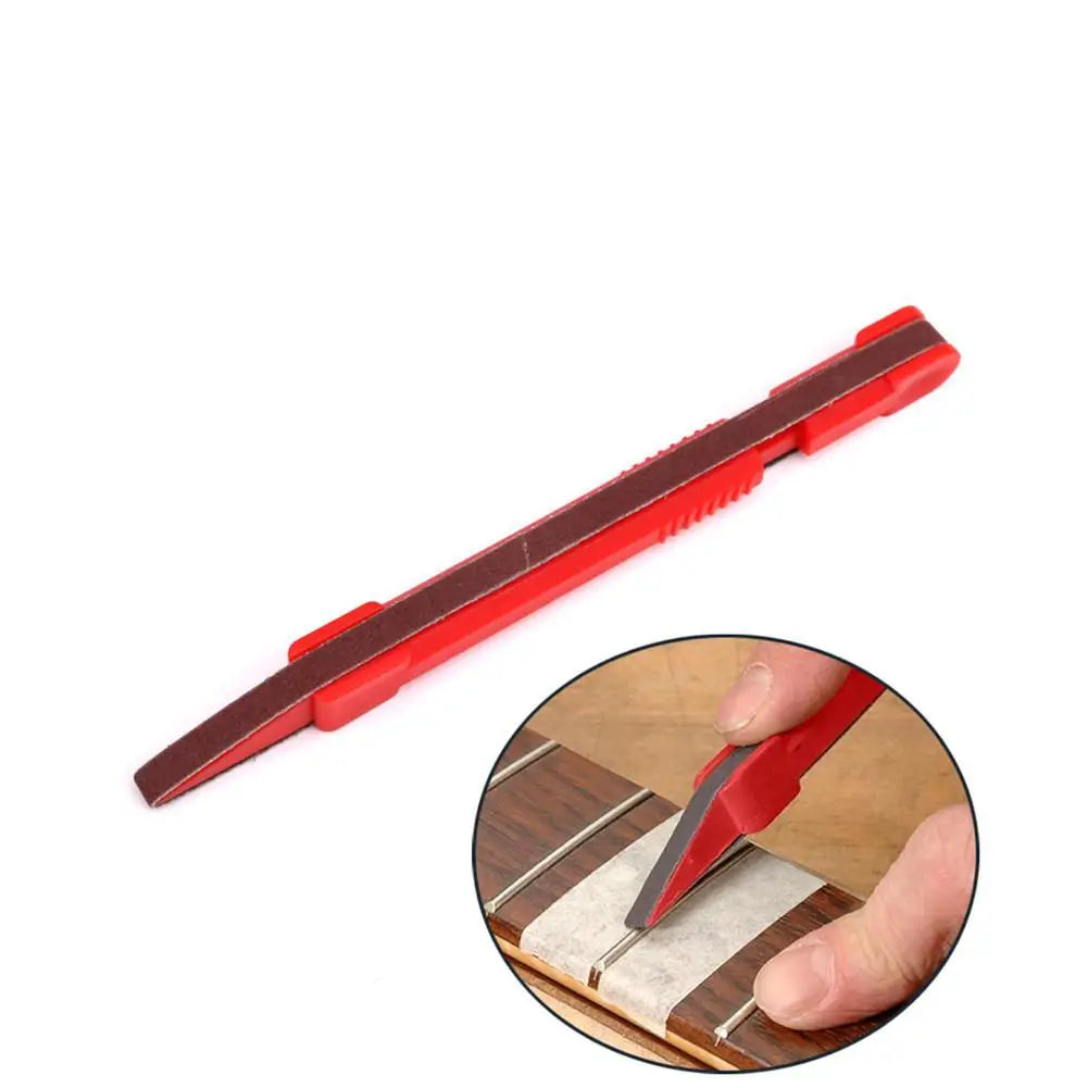 Guitar Bass Fret Polishing Wire File Fretboard Sanding Repair Tool