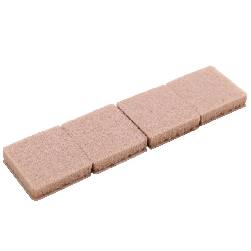 A36T-Felt Floor Furniture Protector Pads Chair Table Legs Protector 96 Pieces Khaki Peaceful Pleasures Health and Wellness