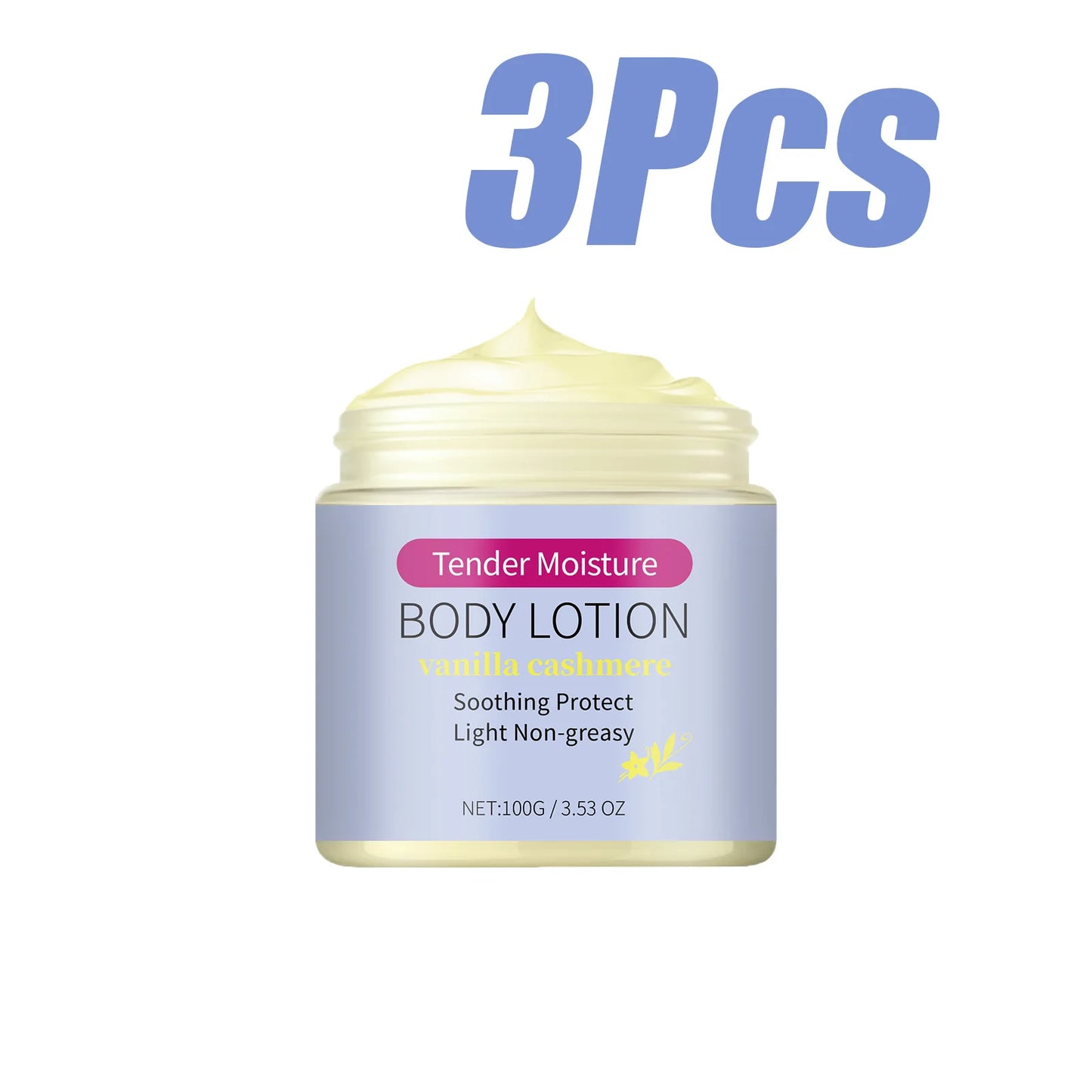 Vanilla Cashmere Body Lotion – 24H Hydration, Dry Skin