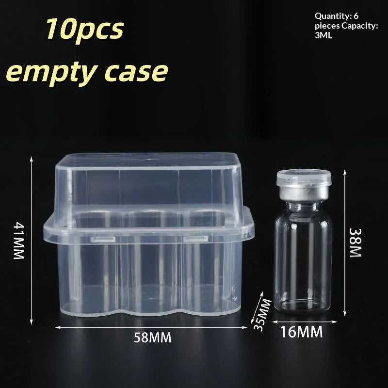 3mL Microtube Vial Storage Box | Stackable Freezer Organizer