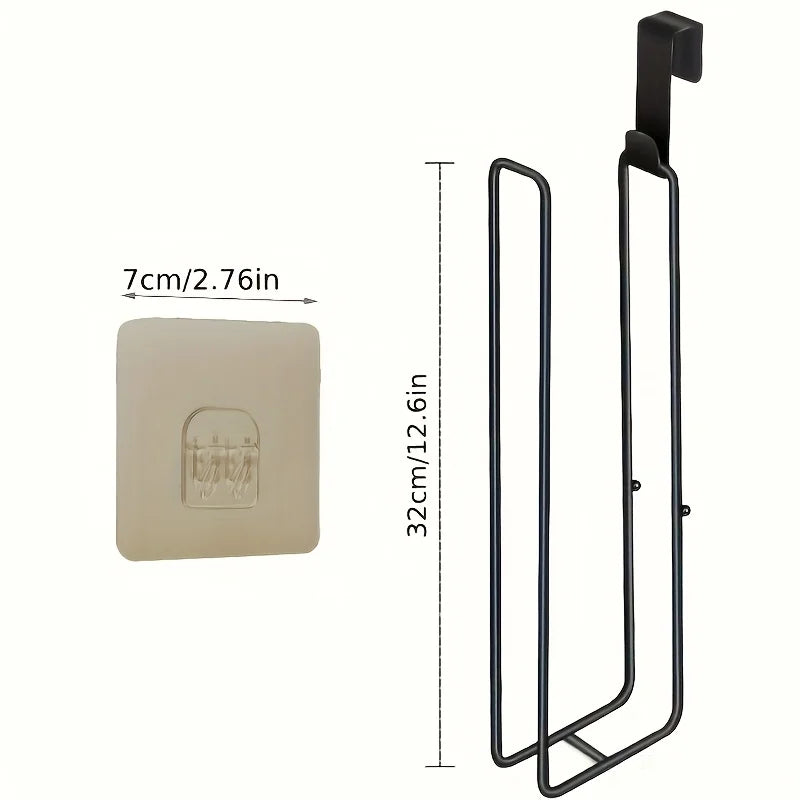 Toilet Paper Holder with Storage – 3 Extra Rolls Wall Mount Toilet Paper Holder Peaceful Pleasures Health and Wellness Black